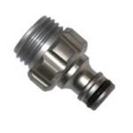 Gardena 9022-G Hose Adapter, 5/8 x 1/2 in, Male Threaded, Metal