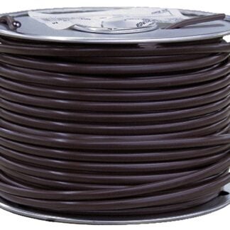 Southwire 55765875 Thermostat Wire, Brown Sheath, 18 AWG Wire, 2-Conductor, 75 m L, Copper Conductor, 300 V