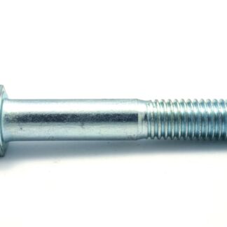 Reliable HC2Z38112L Hex Bolt, 3/8-16 Thread, 1-1/2 in OAL, 2 Grade, Steel, Zinc, Coarse Thread