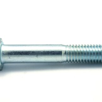 Reliable HC2Z38134L Hex Bolt, 3/8-16 Thread, 1-3/4 in OAL, 2 Grade, Steel, Zinc, Coarse Thread