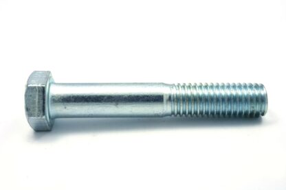 Reliable HC2Z38134L Hex Bolt, 3/8-16 Thread, 1-3/4 in OAL, 2 Grade, Steel, Zinc, Coarse Thread