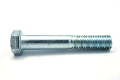 Reliable HC2Z383L Hex Bolt, 3/8-16 Thread, 3 in OAL, 2 Grade, Steel, Zinc, Coarse Thread