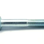 Reliable HC2Z516212L Hex Bolt, 5/16-18 Thread, 2-1/2 in OAL, 2 Grade, Steel, Zinc, Coarse Thread