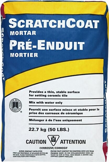 Custom CSC50 Scratch Coat Mortar, Gray, Powder, 50 lb, Bag