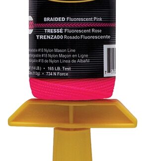 Stringliner 25162 Line Reel, 250 ft L Line, Fluorescent Pink Line