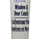 Red Devil 0848 Window and Door Caulk, White, -20 to 180 deg F, 5 fl-oz Squeeze Tube