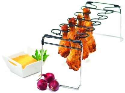 GrillPro 41551 Wing Rack, Non-Stick