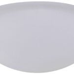 Canarm IFM161651 Flush Mount Ceiling Fixture, 120 V, 180 W, 3-Lamp, Type A Lamp, Steel Fixture, Brushed Pewter Fixture