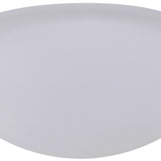 Canarm IFM161651 Flush Mount Ceiling Fixture, 120 V, 180 W, 3-Lamp, Type A Lamp, Steel Fixture, Brushed Pewter Fixture