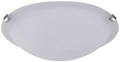 Canarm IFM161651 Flush Mount Ceiling Fixture, 120 V, 180 W, 3-Lamp, Type A Lamp, Steel Fixture, Brushed Pewter Fixture