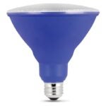 Feit Electric PAR38/B/10KLED/BX LED Bulb, Flood/Spotlight, PAR38 Lamp, E26 Lamp Base, Blue Light Sells in Quantity of 4