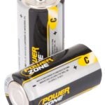 PowerZone LR14-4P-DB Battery, 1.5 V Battery, C Battery, Zinc, Manganese Dioxide, and Potassium Hydroxide Sells in Quantity of 12