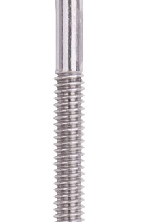 ProSource LR295 Eye Bolt, 6 mm Thread, Machine Thread, 2-1/4 in L Thread, 15/16 Dia Eye, 182 lb Working Load Sells in Quantity of 10