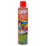 OFF! 618424 Area Bug Insecticide, Liquefied Gas, Spray Application, Indoor, Outdoor, 350 g Aerosol Can Sells in Quantity of 12