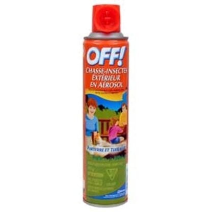 OFF! 618424 Area Bug Insecticide, Liquefied Gas, Spray Application, Indoor, Outdoor, 350 g Aerosol Can Sells in Quantity of 12