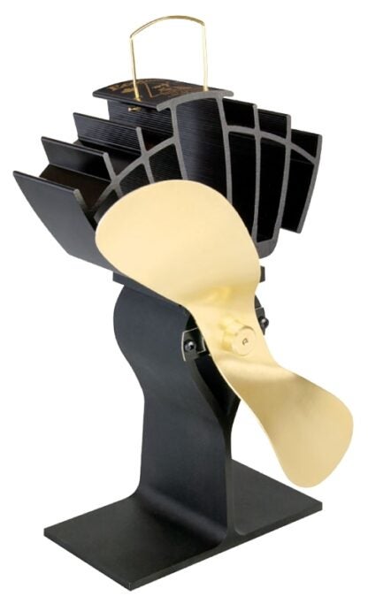 Ecofan 812AMBBX Stove Fan, 175 cfm Air, Gold