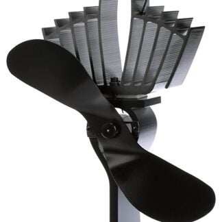 Ecofan 812AMXBX Stove Fan, 175 cfm Air, Black