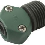 Landscapers Select GC531-23L Hose Coupling, 1/2 in, Male, Plastic, Green and Black