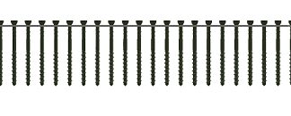 Camo 0395010-CA Screw, 2-3/8 in L