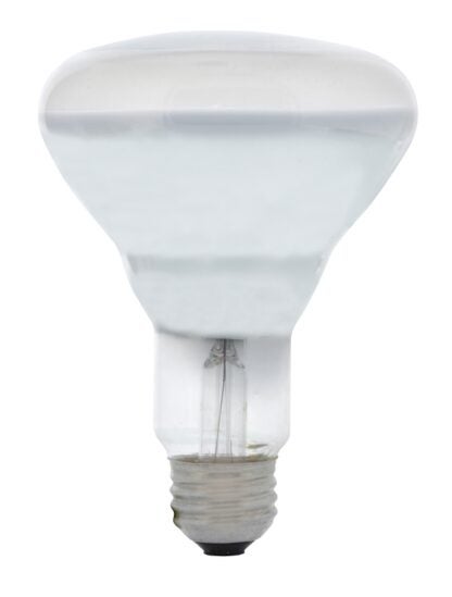 Sylvania 15234 Incandescent Lamp, 65 W, BR30 Lamp, Medium Lamp Base, 600 Lumens, 2850 K Color Temp, 2000 hr Average Life