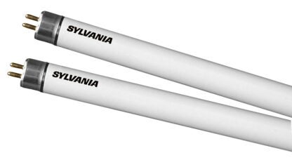 Sylvania 20834 Fluorescent Bulb, 8 W, T5 Lamp, Miniature G5 Lamp Base, 390 Lumens, 4000 K Color Temp, Cool White Light Sells in Quantity of 6