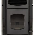 US Stove AP5780B Pellet Stove, 2200 sq-ft Heating, Black