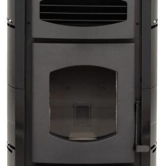 US Stove AP5780B Pellet Stove, 2200 sq-ft Heating, Black