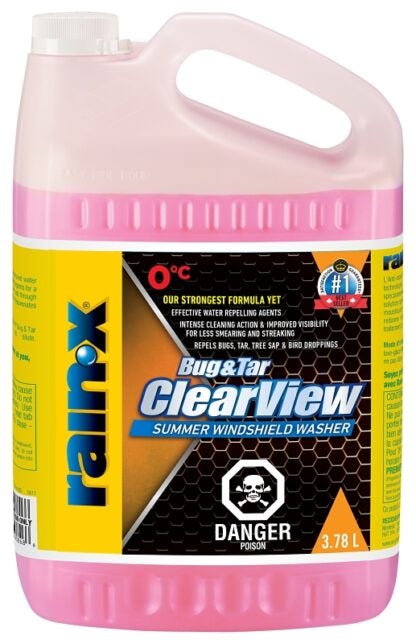 Recochem RAIN-X ClearView 35-414RX Bug and Tar, 3.78 L Sells in Quantity of 4