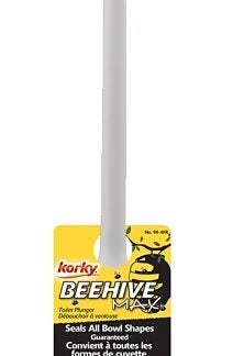 Korky 99-4FR Toilet Plunger, 6 in Cup, T Handle