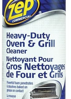 Zep CAOVGR19 Oven and Grill Cleaner, 19 oz Aerosol Can, Liquid, Butyl, Grayish White