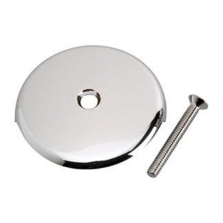 Moen M-Line Series M1925 Overflow Plate, Chrome, Specifications: 1 Hole