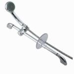 Moen M1140 Handheld Shower with Slide Bar, 5-Spray Function, Chrome