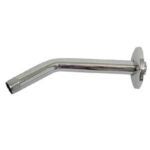 Moen M-Line Series M1710 Shower Arm and Flange, Brass, Chrome, 8 in Length