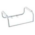 Moen Home Care Series DN7015 Toilet Safety Bar, 250 lb, Aluminum, Powder-Coated