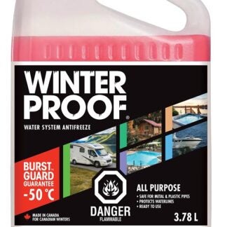 Recochem WINTERPROOF 35-364WP Anti-Freeze, 3.78 L Sells in Quantity of 4