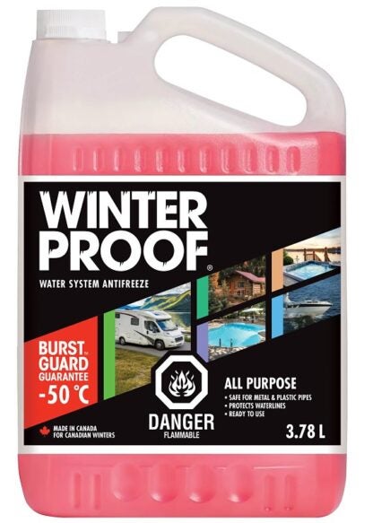 Recochem WINTERPROOF 35-364WP Anti-Freeze, 3.78 L Sells in Quantity of 4