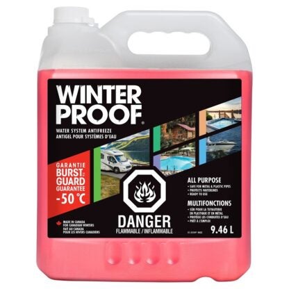 Recochem WINTERPROOF 35-365WP Anti-Freeze, 9.46 L Sells in Quantity of 2