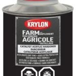 Krylon 420460000 Farm and Implement Catalyst Acrylic Hardener, Liquid, 8 oz Sells in Quantity of 12