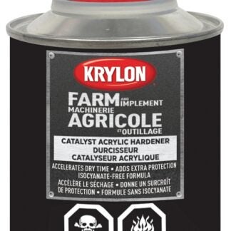 Krylon 420460000 Farm and Implement Catalyst Acrylic Hardener, Liquid, 8 oz Sells in Quantity of 12