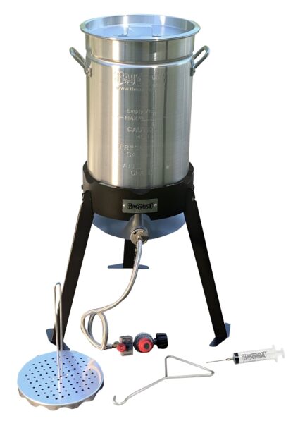 Bayou Classic 200-490 Turkey Fryer Kit, Aluminum