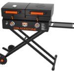 Blackstone Tailgater 1550 Grill and Griddle, 60,000 Btu, 2-Burner, 534 sq-in Primary Cooking Surface