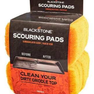 Blackstone 5063 Replacement Scouring Pad, Nylon Abrasive, 5-1/2 in L, 4 in W, Orange