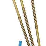 GRK Fasteners RSS 10311 Structural Screw, 3/8 in Thread, 16 in L, W-Cut Thread, Washer Head, Recessed Star Drive, Steel