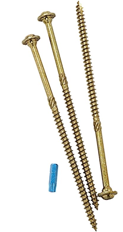 GRK Fasteners RSS 10311 Structural Screw, 3/8 in Thread, 16 in L, W-Cut Thread, Washer Head, Recessed Star Drive, Steel