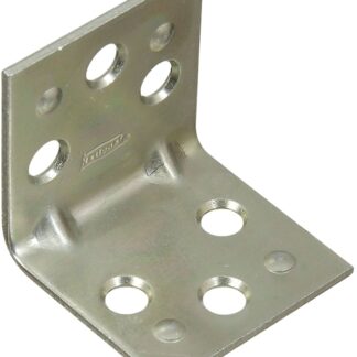 National Hardware MP121BC Series N285-510 Corner Brace, 1-1/2 in L, 1-1/2 in W, 1-1/2 in H, Steel, Zinc Sells in Quantity of 20