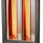 PowerZone BFGF-8 Electric Halogen Radiant Oscillating Space Heater, 400/800 W