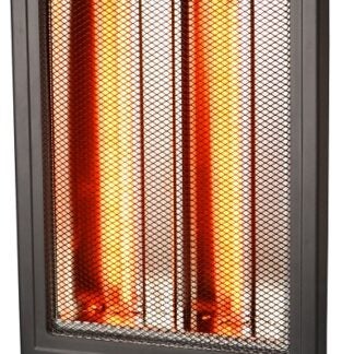 PowerZone BFGF-8 Electric Halogen Radiant Oscillating Space Heater, 400/800 W