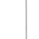 Boston Harbor GS-T122421-F1-WH Floor Lamp, 120 V, 100 W, 1-Lamp, A19 or CFL Lamp, Metal/Fabric Shade