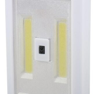 PowerZone 12759 LED Light Switch, AAA Battery, 1 -Lamp, Motion Sensor Light Switch Lamp, 180 Lumens, White Sells in Quantity of 12