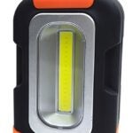 PowerZone MK-5543 COB Portable LED Work Light, 1-Lamp, LED Lamp, 180, Black/Orange Sells in Quantity of 12